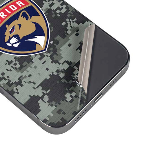 NHL Florida Panthers Camo iPhone 16 Pro Skin